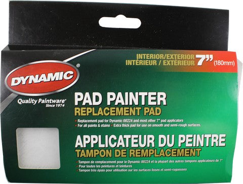 Dynamic Pad Painter Replacement Pad 7" 180mm